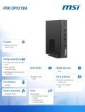 Komputer PRO DP10 13M-04SEU W11P i5-1340P/8GB/512GB/1.9GHz