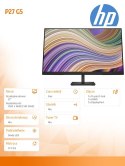 Monitor 27 cali P27 G5 FHD 64X69AA