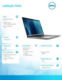 Notebook Latitude 7440 Win11Pro i5-1335U/16GB/512GB SSD/14.0 FHD/Intel Iris Xe/ThBlt&FgrPr&SmtCd/FHD/IRCam/Mic/WLAN+BT/Backlit K