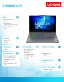 Notebook Legion 5 82RB00EAPB W11H i5-12500H/16GB/512GB/RTX3060 6GB/15.6 FHD/Storm Grey/2YRS Premium Care with OS