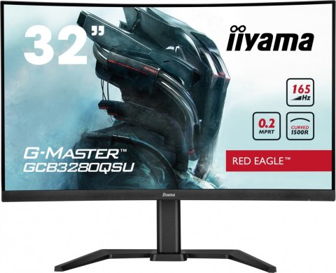 Monitor G-Master 31.5 cala GCB3280QSU-B1 VA,QHD,165Hz,1500R,0.2ms,2xHDMI,2xDP