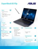 Notebook ExpertBook B3 Flip B3402FEA-EC1114R i5-1135G7/16GB/512GB/14" /Windows 10 PRO; 36 miesięcy ON-SITE NBD