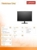 Monitor 24 ThinkVision T24d 61B4MAT1EU