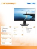 Monitor 27 272B7QUPBEB IPS HDMI DP USB-C Pivot