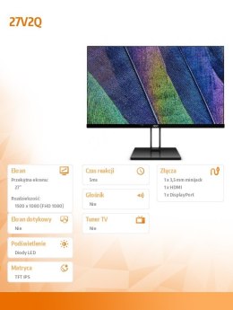 Monitor 27 27V2Q IPS DP HDMI FreeSync