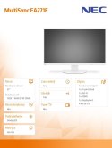 Monitor 27 MultiSync EA271F AH-IPS biały