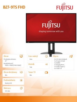 Monitor 27 cali B27-9TS FHD S26361-K1692-V160