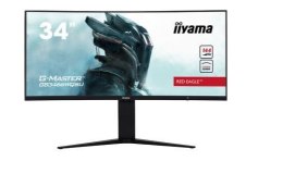 Monitor 34 cale GB3466WQSU-B1 VA,UWQHD,144HZ,1MS,1500R,HDMI/DPx2,USB 3.0