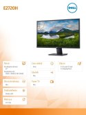 Monitor E2720H 27 cali IPS LED FullHD (1920x1080) /16:9/VGA/DP(1.2)/3Y PPG