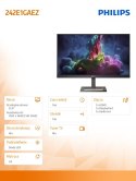 Monitor 242E1GAEZ 23.8 cala VA 144Hz HDMI DP HAS