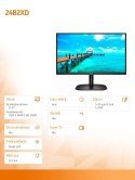 Monitor 24B2XD 23.8 cala IPS DVI