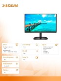 Monitor 24B2XDAM 23.8 cala VA DVI HDMI Głośniki