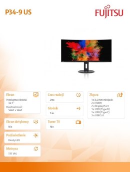 Monitor 34,1 cali P34-9 US S26361-K1695-V160