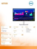 Monitor U2722D 27 cali LED 2560x1440/HDMI/DP/USB-C