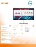 Monitor Dell U2722DE 27 cali LED QHD/HDMI/DP/USB-C/RJ-45