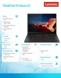 Ultrabook ThinkPad X1 Nano 20UN006YPB W10Pro i7-1160G7/16GB/1TB/INT/LTE/13.0 2K/Touch/3YRS Premier Support