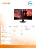 Monitor S3222DGM 31,5 cali VA 2560x1440/2xHDMI/DP/3Y