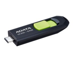 ADATA FLASHDRIVE UC300 64GB USB 3.2 BLACK&GREEN