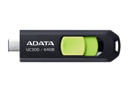 ADATA FLASHDRIVE UC300 64GB USB 3.2 BLACK&GREEN