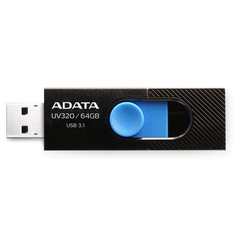 ADATA FLASHDRIVE UV320 64GB USB3.1 Black-Blue