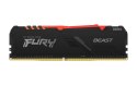 KINGSTON 16GB 2666MHz DDR4 CL16 DIMM (Kit of 2) FURY Beast RGB KF426C16BBAK2/16