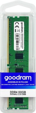 Pamięć GoodRam GR2666D464L19S/4G (DDR4 DIMM; 1 x 4 GB; 2666 MHz; CL19)