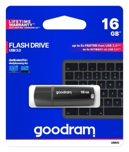 Pendrive GoodRam Mimic UMM3-0160K0R11 (16GB; USB 3.0; kolor czarny)