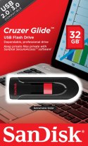 Pendrive SanDisk Cruzer Glide SDCZ60-032G-B35 (32GB; USB 2.0; kolor czarny)