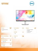 Monitor S2722QC 27 IPS 4K 3840x2160/HDMI/USBC/Głośniki