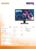 Monitor 27 cali EW2780U LED 5ms/1300:1/HDMI/IPS