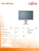 Monitor 22 cale B22-8WE Neo EU S26361-K1653-V140