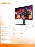 Monitor 24G2ZU 23.8 LED 240Hz HDMIx2 DP USB