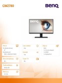 Monitor 27 GW2780 LED 5ms/50000:1/DVI/CZARNY