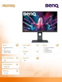 Monitor 27 cali PD2705Q LED 5ms/QHD/IPS/HDMI/DP/USB