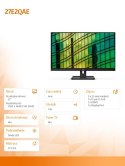 Monitor 27E2QAE 27 IPS HDMI DP Głośniki