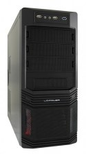 OBUDOWA CASE-PRO-925B MIDITOWER/2xUSB 2.0/1xUSB 3.0/CZARNA/HD-AUDIO/ 600W LC600H-12