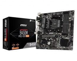 Płyta główna B450M PRO-VDH MAX AM4 4DDR4 DVI/VGA/HDMI uATX