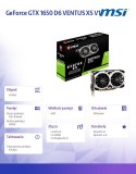 Karta graficzna GeForce GTX 1650 D6 VENTUS XS V1 4GB 128bit GDDR6 HDMI/DP/DVI