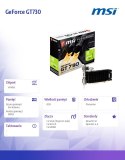 Karta graficzna GeForce GT730 2GB DDR3 64BIT DVI/HDMI