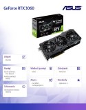 Karta graficzna GeForce RTX 3060 TUF Gaming OC V2 12GB GDDR6 192bit 3DP/HDMI