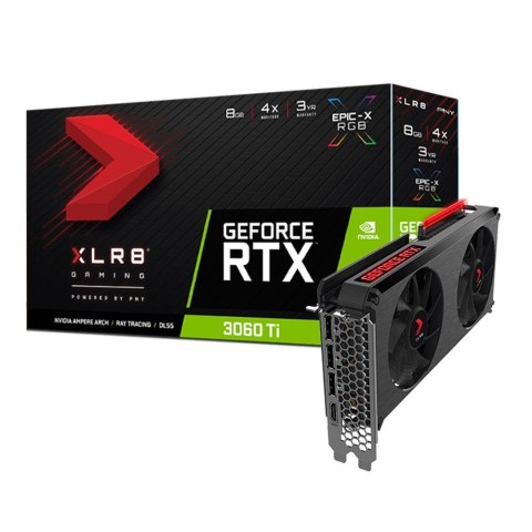 Karta graficzna GeForce RTX 3060 Ti 8GB DUAL FAN LHR XLR8