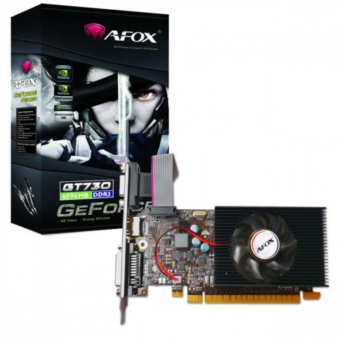 Karta graficzna - Geforce GT730 4GB DDR3 128Bit DVI HDMI VGA LP Single Fan L4