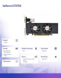 Karta graficzna - Geforce GTX750 2GB GDDR5 128Bit DVI HDMI VGA Single Fan