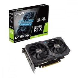 Karta graficzna GeForce RTX 3060 DUAL OC 8GB GDDR6 128bit 3DP/HDMI