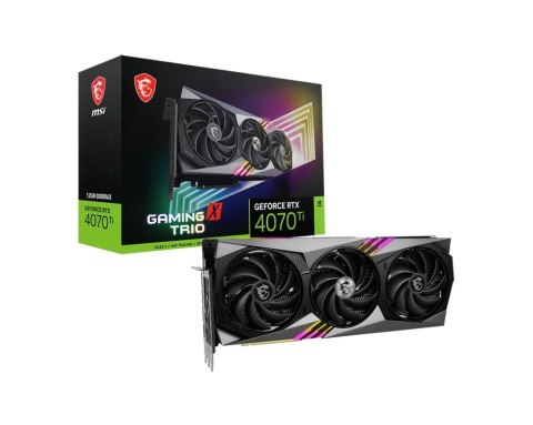 Karta graficzna GeForce RTX 4070 Ti GAMING X TRIO 12G GDDRX6 192bit 3DP/HDMI