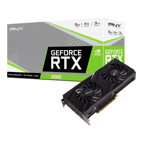 Karta graficzna GeForce RTX 3060 8GB Verto Dual Fan Edition VCG30608DFBPB1