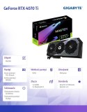 Karta graficzna GeForce RTX 4070 Ti Master 12GB GDDR6X 192bit 3DP/HDMI