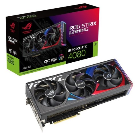 Karta graficzna GeForce RTX 4080 ROG STRIX OC 16GB GDDRX6 256bit 3DP