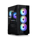 Obudowa I3 Neo TG Mid Tower RGB 4xwentylator, czarna