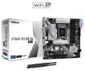 Płyta główna B760M Pro RS/D4 WIFI s1700 4DDR4 DP/HDMI mATX